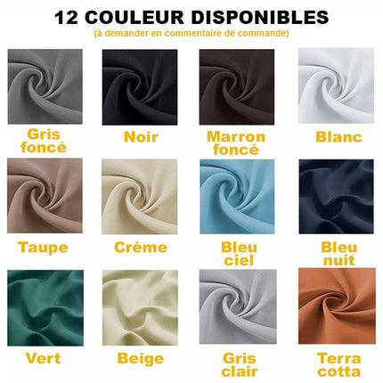 Blickdichter Pergola Vorhang mit Ösen