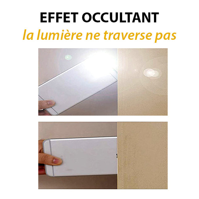 Isolierender Akustikvorhang in Beige schallabsorbierend
