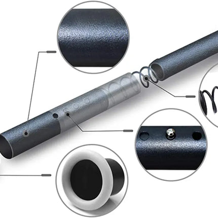 Teleskop Gardinenstange zum Klemmen