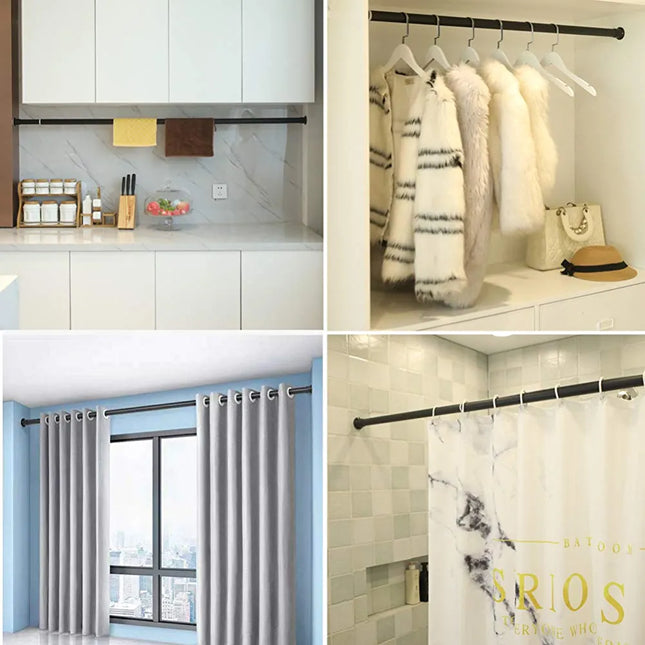 Teleskop Gardinenstange zum Klemmen