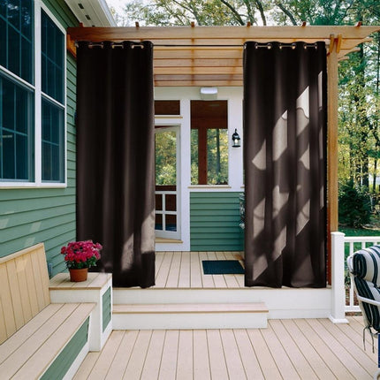 Wetterfester Outdoor-Vorhang Alaya mit Ösen