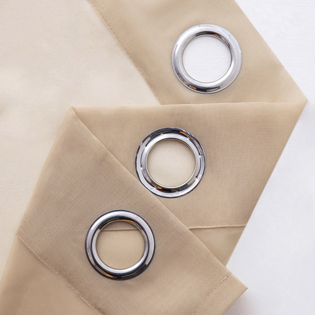 Transparenter Voile Vorhang mit Ösen