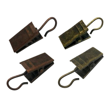 Gardinenhaken mit Klammern zum Klemmen