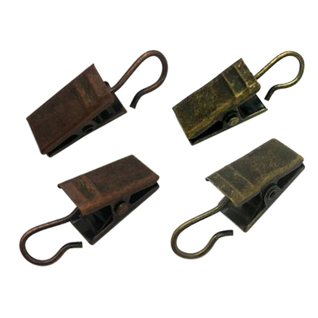 Gardinenhaken mit Klammern zum Klemmen