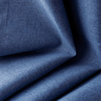 Verdunkelungsvorhang blickdicht in Dunkelblau