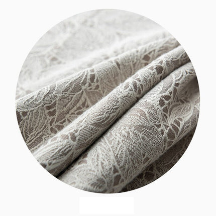 Strukturierter Verdunkelungsvorhang in Cremeweiß