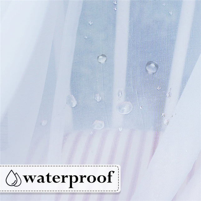 Outdoor Vorhang transparent & wasserabweisend