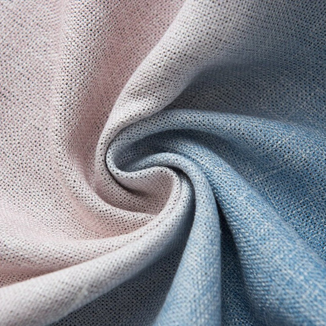 Moderner Vorhang mit sanftem Farbverlauf