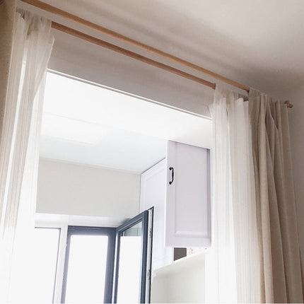 Gardinenstange aus Holz Natur