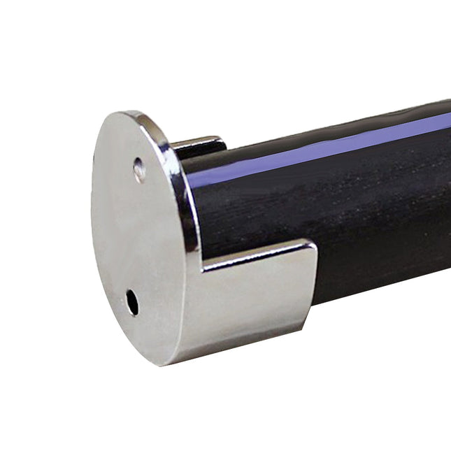 Wandlager für runde Gardinenstangen