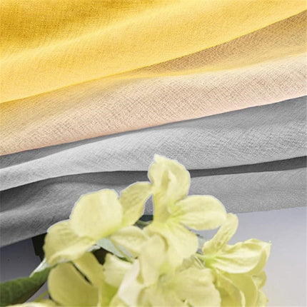 Gardine mit zweifarbigem Ombre-Effekt