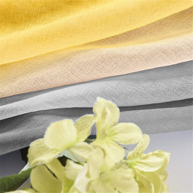 Gardine mit zweifarbigem Ombre-Effekt