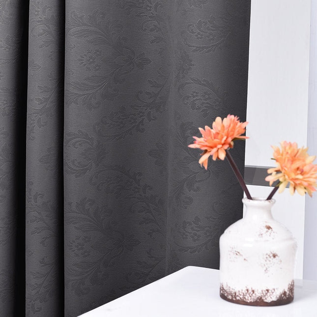 Verdunkelungsvorhang mit elegantem Jacquard-Muster