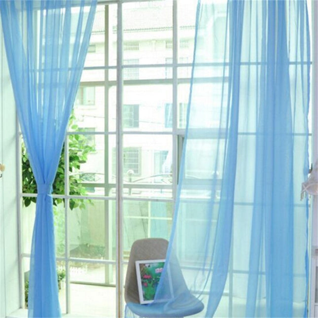 Leichter transparenter Voile Vorhang