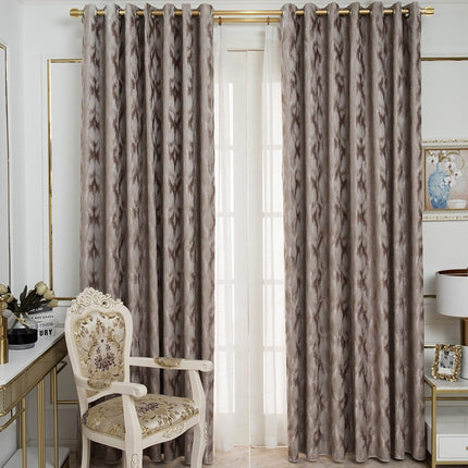 Taupe Verdunkelungsvorhang Rila mit Struktur
