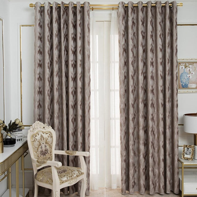 Verdunkelungsvorhang Siena mit abstraktem Muster