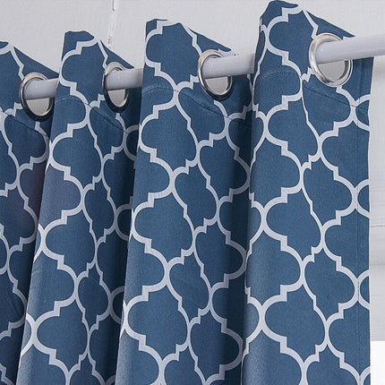 Vorhang Leomille mit marokkanischem Gittermuster