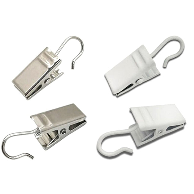 Gardinenhaken mit Klammern zum Klemmen