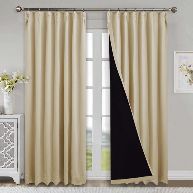 Blickdichter Verdunkelungsvorhang Finma mit Ösen