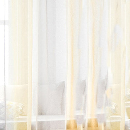 Moderne Gardine im Colorblock-Design