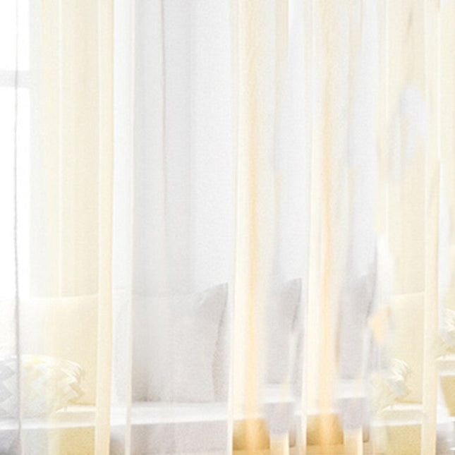 Moderne Gardine im Colorblock-Design