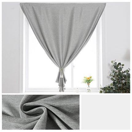 Fenstervorhang Akebie mit Klettband