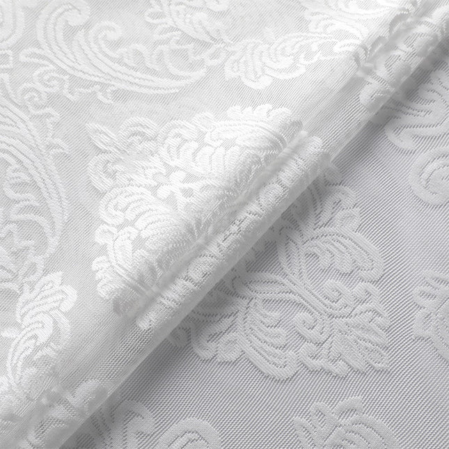 Transparente Gardine Adana mit Damastmuster