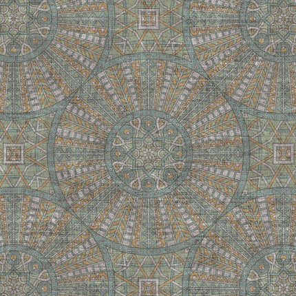 Verdunkelungsvorhang mit geometrischem Muster