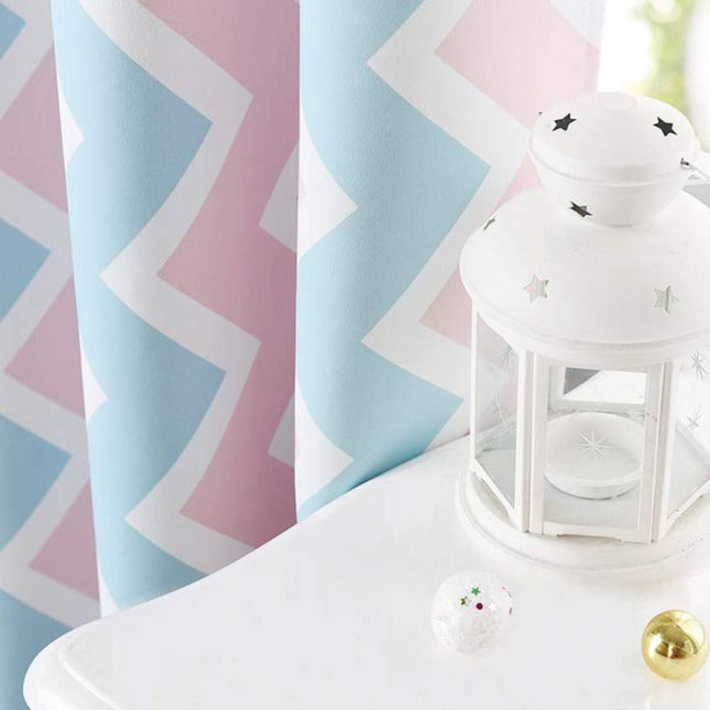 Kinderzimmer Vorhang Elsina mit Chevron-Muster