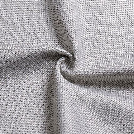 Strukturierter Vorhang in Grau