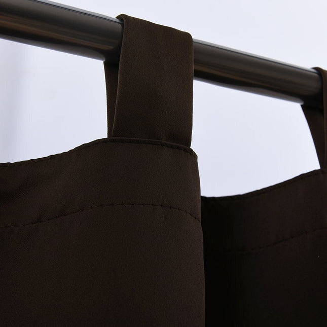 Blickdichter Verdunkelungsvorhang mit praktischen Schlaufen