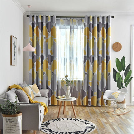 Verdunkelungsvorhang Ermita mit abstraktem Muster