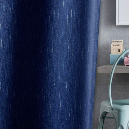 Blickdichter Vorhang in eleganter Leinenoptik