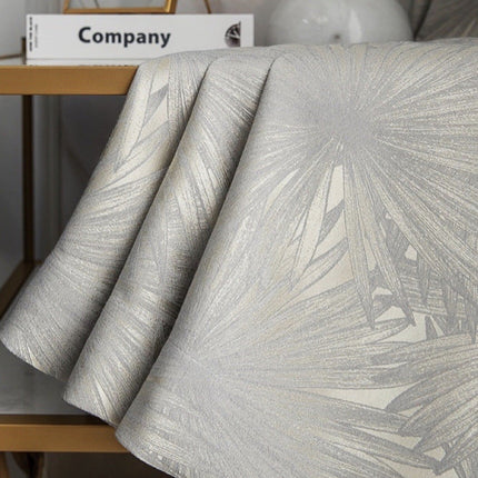 Verdunkelungsvorhang mit dezentem Palmblatt-Muster