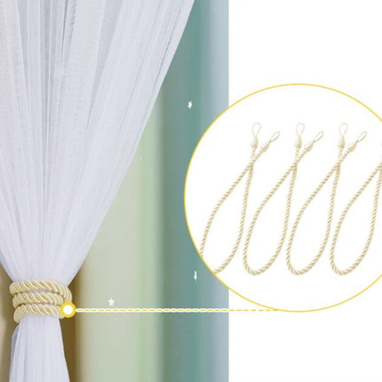 Doppellagiger Vorhang mit Sternen für Kinderzimmer