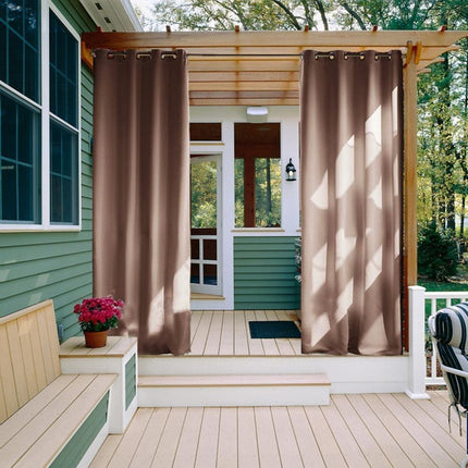 Wetterfester Outdoor-Vorhang Alaya mit Ösen