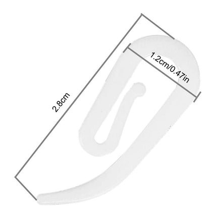 Gardinengleiter aus Kunststoff für Schienen