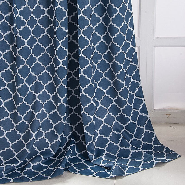 Vorhang Leomille mit marokkanischem Gittermuster