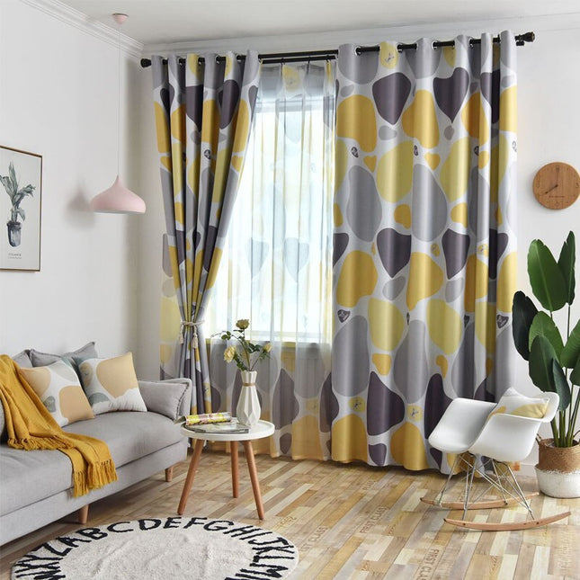 Verdunkelungsvorhang Ermita mit abstraktem Muster