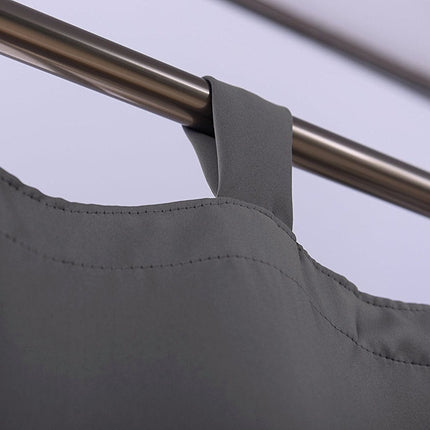 Blickdichter Verdunkelungsvorhang mit praktischen Schlaufen