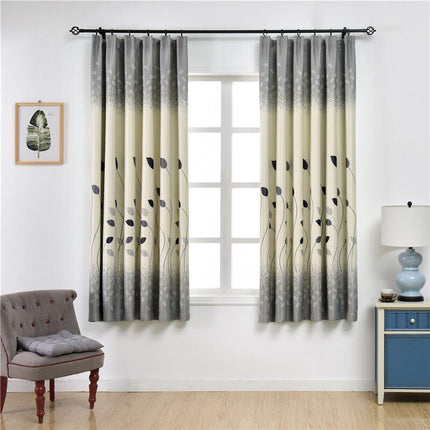 Moderner Dekovorhang Dao mit Blattmuster