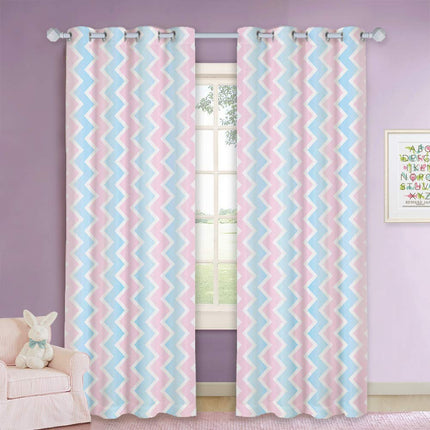 Kinderzimmer Vorhang Elsina mit Chevron-Muster