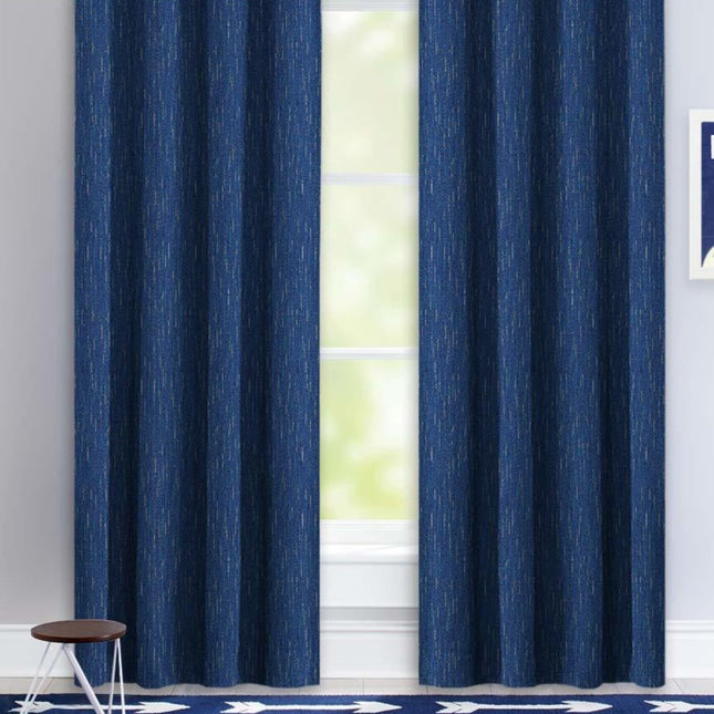 Blickdichter Vorhang in eleganter Leinenoptik