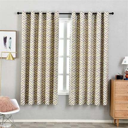 Vorhang Paiva mit modernem Chevron-Muster