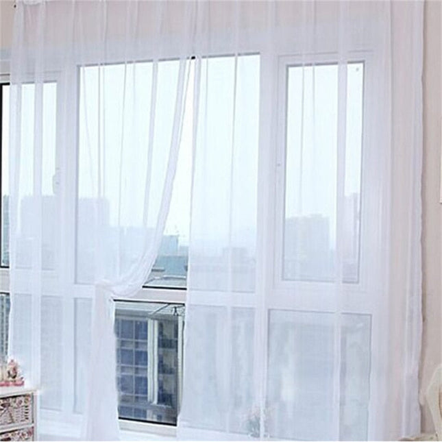 Leichter transparenter Voile Vorhang