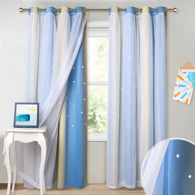 Outdoor Voile-Vorhang für Terrasse Balkon