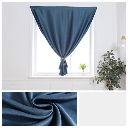 Verdunkelungsvorhang zum Kleben mit Klettband