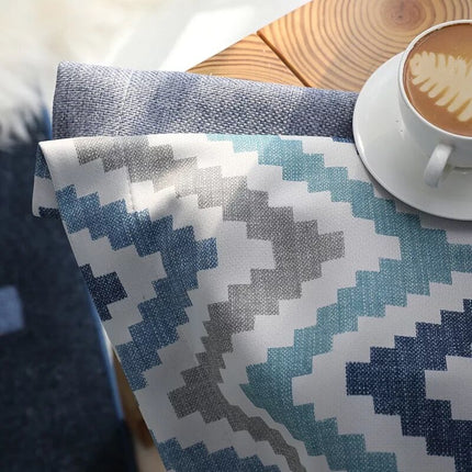 Verdunkelungsvorhang mit Zickzackmuster modern