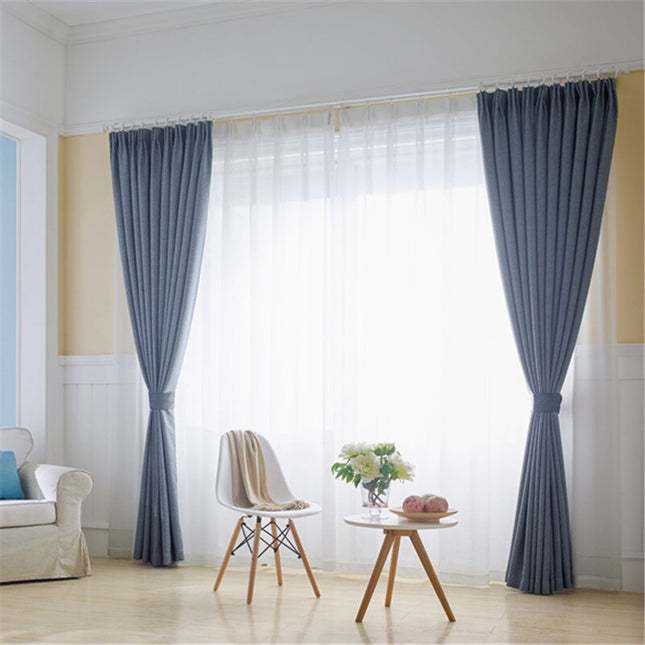 Fein gewebte Voile-Gardine Omata