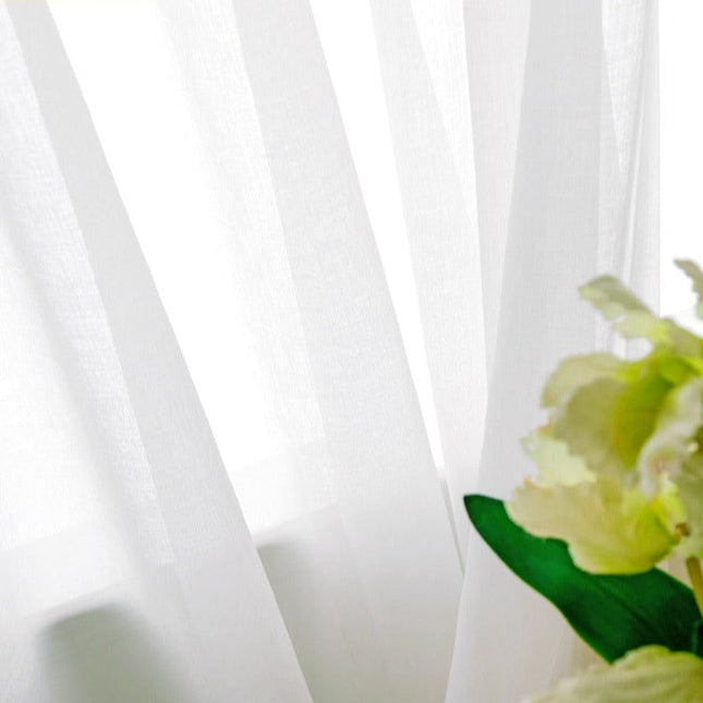 Fein gewebte Voile-Gardine Omata